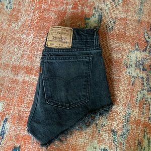 Vintage Orange Tab Levi’s Shorts